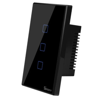 SONOFF INTERRUPTOR INTELIGENTE PARED WIFI 3 BOTONES T3US3C