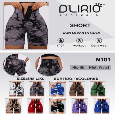 Short con faja levanta cola