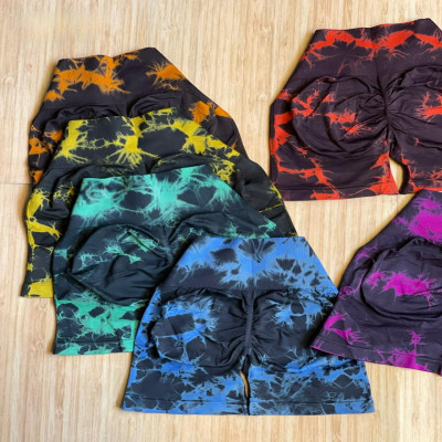 SHORTS PREMIUM LEVANTA COLA TIE DYE