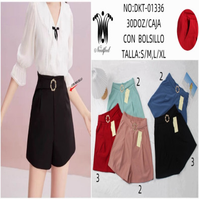 Short con bolsillo elastizado