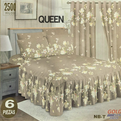 Juego de sabanas de 6 piezas